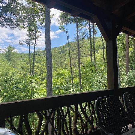 Cherry Log The Cozy Lazy Laurel With Year-Round Mountain Views, Hot Tub, Fire Pitヴィラ エクステリア 写真