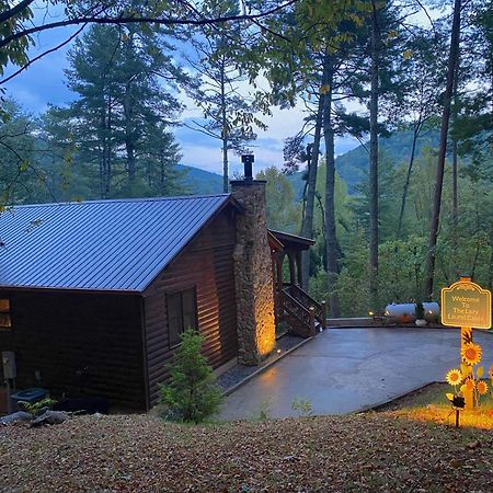 Cherry Log The Cozy Lazy Laurel With Year-Round Mountain Views, Hot Tub, Fire Pitヴィラ エクステリア 写真